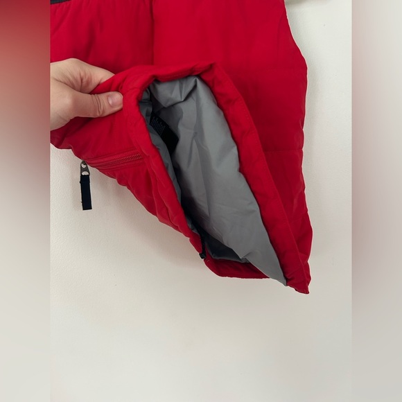 The North Face Boys Zip Front Vest Size XXS Red Black - Picture 8 of 9